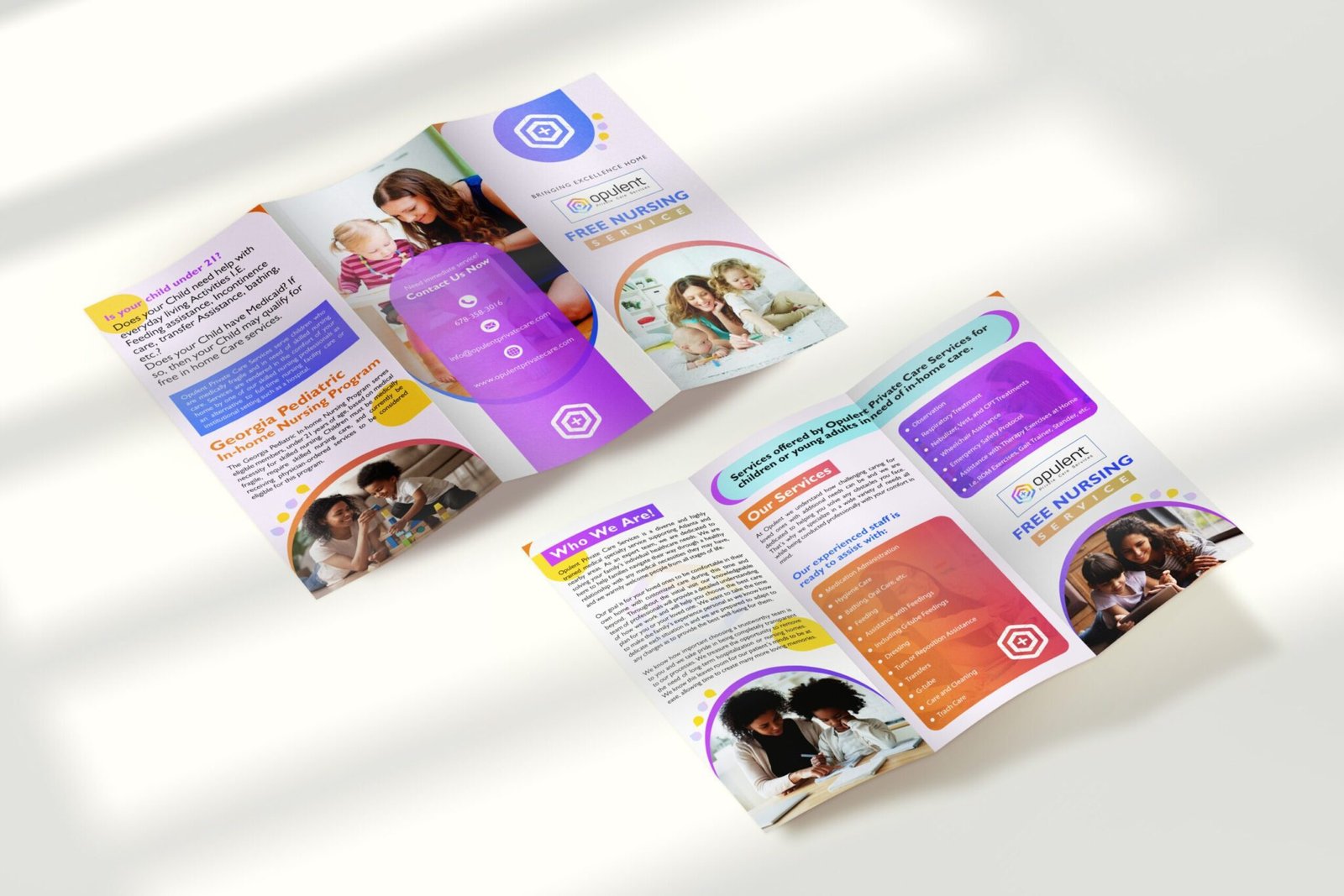 Trifold Brochure Design for Opulent