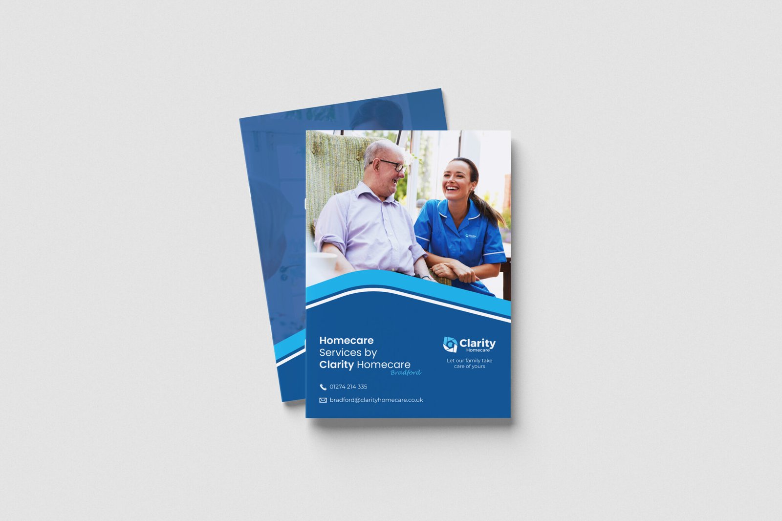 Clarity Homecare Brochure Design Main image